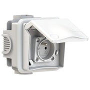 Bals Elektrotech - CEE-Steckdose (IEC 60309) Schutzkontakt-Unterputzst. 71013 16A 2p+E IP44 be/fr