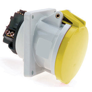 Bals Elektrotech - CEE-Anbausteckdose (IEC 60309) Anbausteckdose geneigt 63A 12566 5p 110V 4h IP44