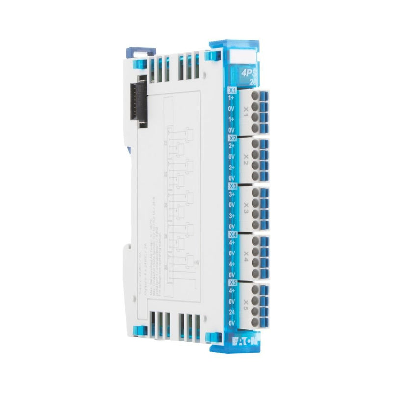 Eaton - Feldbus, Dez. Peripherie - Einspeise- und Segmentmodul Energie-Versorgungsmodul XN-322-4PS-20 4x24V DC 2A