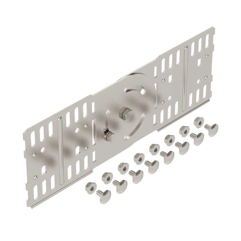 OBO Bettermann - Verbinder für Kabeltragsystem Gelenkverbinder RGV 110 A2 SH 110mm − 4 Stück