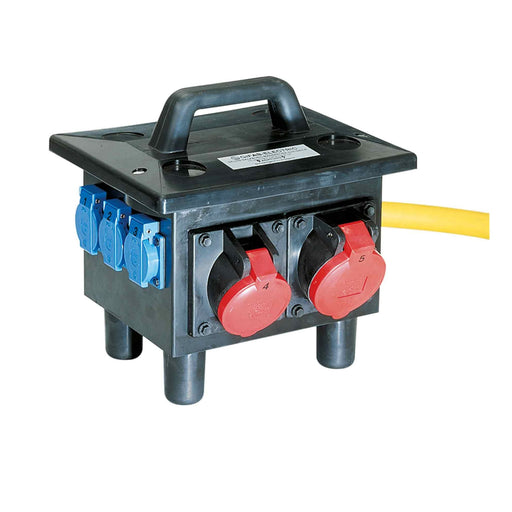 Gifas Electric - CEE-Steckdosen-Kombination (IEC 60309) Vollgummi-Verteiler 673103N63.00363