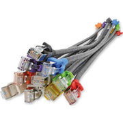 Corning - Patchpanel Kupfer Patchk.Cat.6 7,5m sw/gr CCAEGB-D1002-A075-C0 2 x RJ45, 4P