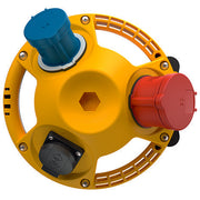 Mennekes - CEE-Steckdosen-Kombination (IEC 60309) Steckdosen-Kombination 94359GE 1x16A,5p,400V