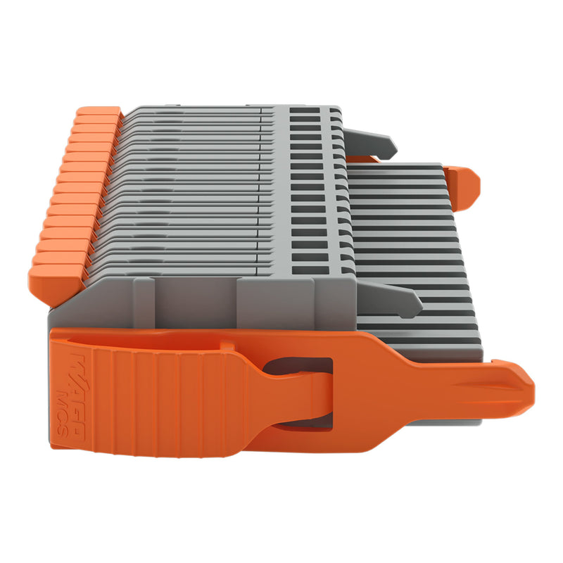 WAGO - Kabelsteckverbinder für Leiterplattensteckverbinder Federleiste 1-Leiter Hebel 2231-1116/038-000 Push-in Cage Clamp − 25 Stück