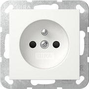 Gira - Steckdose Steckd. Erdstift+SH 448527 Reinweiß