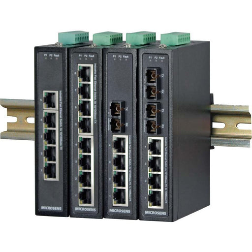Microsens - Netzwerk Switch Industrie F.E. Switch MS657102X 4x 10/100 + 1x 100