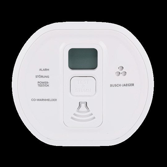 Busch-Jaeger - Kohlenmonoxidmelder CO-Alarm Melder 6839/01-84 Professional stud/ws