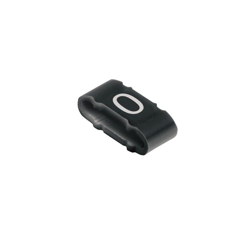 Weidmüller - Kabelmarkierungssystem Kabelmarkierer CLI M 2-4 SW/WS 0 MP 4x11,3mm,schwarz − 100 Stück