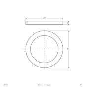 EVN Lichttechnik - Mechanisches Zubehör/Ersatzteile für Leuchten Gehäusering EDS-Optik LPRV1713C
