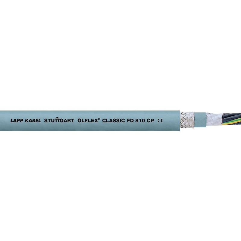 Lapp Kabel&Leitung - Energiekabel < 1 kV, für ortsveränderlichen Einsatz ÖLFLEX CLASSIC FD 810 CP 0026483/50 4G6 − 50 Meter