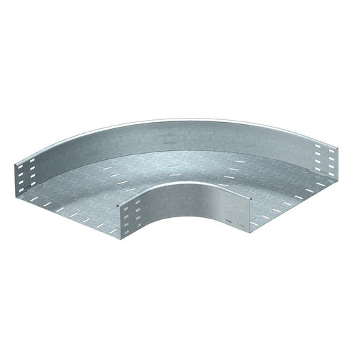 OBO Bettermann - Bogen für Kabelrinne Bogen 90 horizontal, rund 7127413 e Bauform