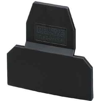 Phoenix Contact - Zubehör/Ersatzteile für Überspannungsschutz Energietechnik Abschlußplatte D-UKK 3/5 BK f.Reihenklemme sw − 
