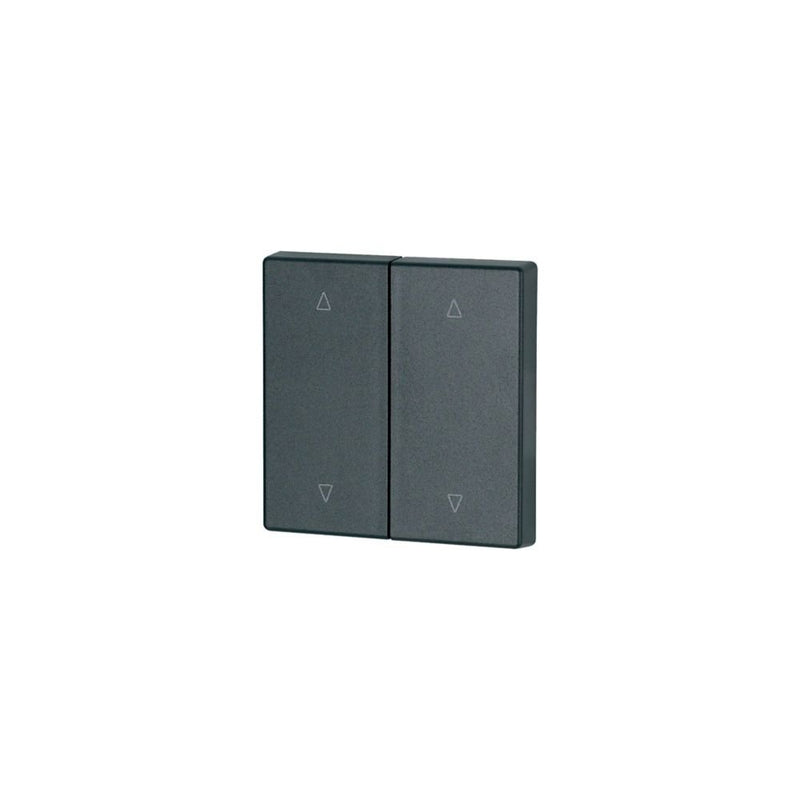 Eaton - Abdeckung/Bedienelement für Installationsschalterprogramme Wippe 2-fach CWIZ-02/24 anthrazit, Jalo