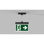 RP-Technik - Sicherheitsleuchte LED-Rettungszeichenleuchte AIEP009ML-AZ ZB + ML, anthrazit