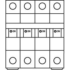 Doepke - Leitungsschutzschalter DLS 6I C20-3+N 10KA