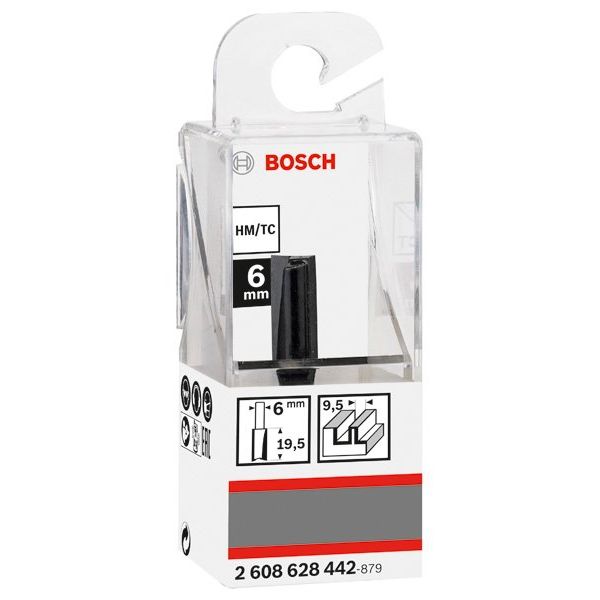 Bosch - Fräser PRO Nutfräser, 2608628442 zweischneidig 9,5 x