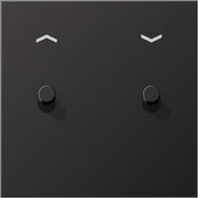 Jung - Abdeckung/Bedienelement für Installationsschalterprogramme Abdeckung mit Kipphebel AL 12-5 P D R 01 Zylinder, 1fach,dark