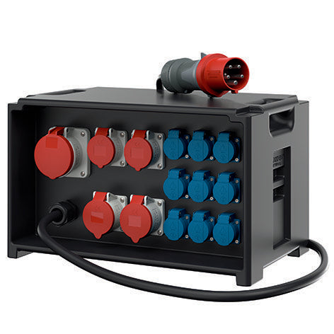 Mennekes - CEE-Steckdosen-Kombination (IEC 60309) Steckdosen-Kombination 9500748 AMAXX, IP 44