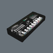 Wera - Steckschlüsselset Zyklop Speed-Knarrensatz 004076 1/2"-Antrieb 28-tlg