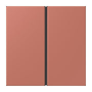 Jung - Abdeckung/Bedienelement für Installationsschalterprogramme Tastensatz 1fach LC 401 TSA 236 terre sienne brique