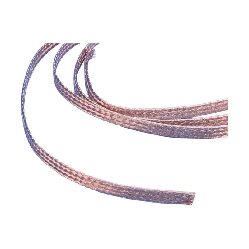 Erico - Flexibler Leiter Flachgewebeband FRCB15-25 aus Kupfer − 25 Meter
