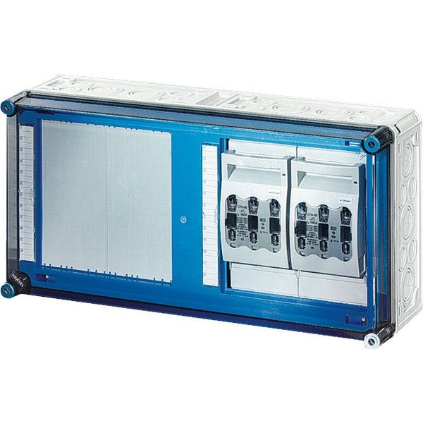 Hensel - Sicherungslasttrennschalter mit Gehäuse Sicherungsgehäuse Mi 6426 2x3xNH00 250A 5p