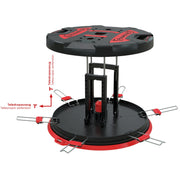 Runpotec - Kabeltrommelabroller X BOARD XB 500 T -Teleskop 10187 Profi-Kabelabroller