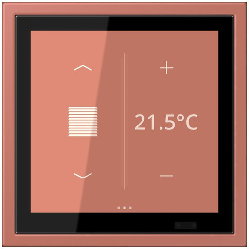 Jung - Bussystem-Mehrfach Bediengerät KNX Raumcontroller LCZ 459 BFD1S 236 terre sienne brique