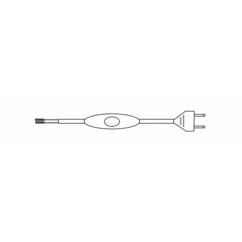 Scharnberger+Hasenbein - Elektrisches Zubehör/Ersatzteile für Leuchten Anschlussleitung 55015 2x0,75qmm100+50cm ws