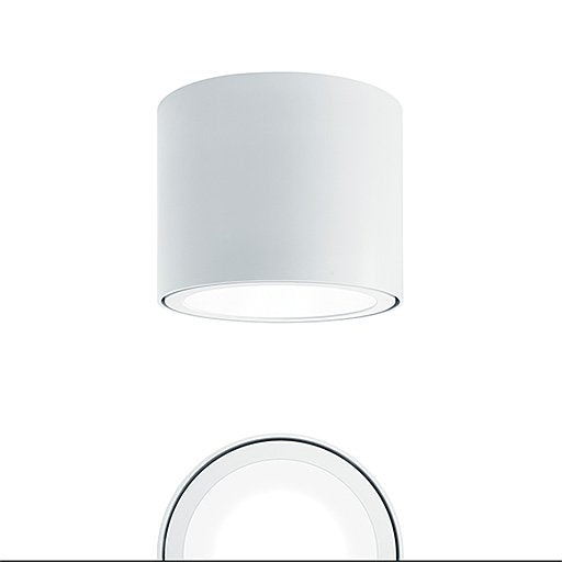 Zumtobel Group - Mechanisches Zubehör/Ersatzteile für Leuchten Anbaugehäuse PANOS INF #60800745 D235 WH