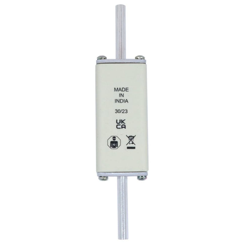 Eaton - Messersicherung Sicherungseinsatz Nieders. 100A 500V #100NHG01B 100A AC 500V 120kA − 3 Stück