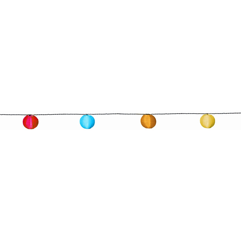 Scharnberger+Hasenbein - Festbeleuchtung LED-Solar Lichterkette 88757 Ball multi 10tlg.kws