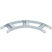 OBO Bettermann - Bogen für Kabelleiter Bogen 90° SLZB L 90 100 FT mit Z-Sprosse