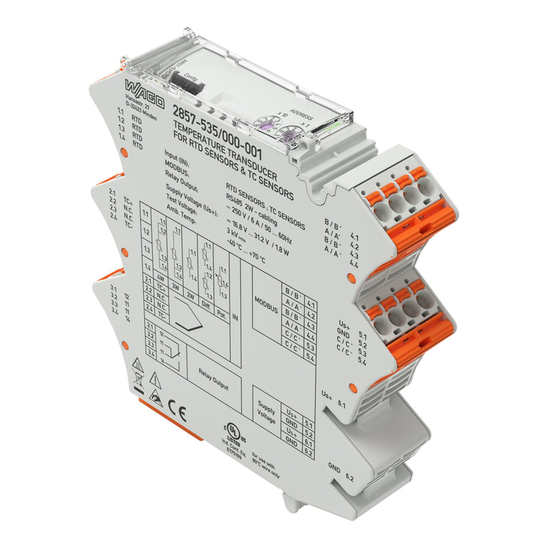 WAGO - Temperaturmessumformer 2857-535/000-001 DC 24 V