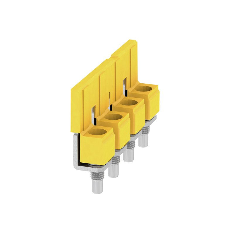 Weidmüller - Querverbinder/Brücker für Reihenklemme Querverbinder WQV 10/4 4pol. 63A − 50 Stück