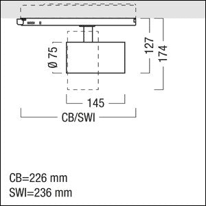 Zumtobel Group - Downlight/Strahler/Flutlicht LED - Strahler V2 S 1800 - #62926348 940