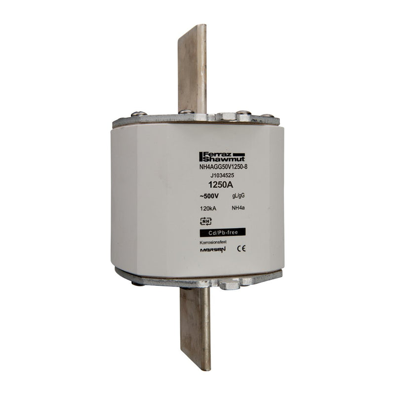 Mersen - Messersicherung Sicherungseinsatz NH gG NH4AGG50V1250-8 Gr.4a 1250A sfü KM