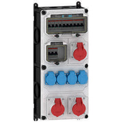 Bals Elektrotech - CEE-Steckdosen-Kombination (IEC 60309) Steckdosen-Kombination 89111 Größe XL