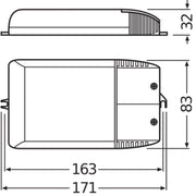 OSRAM BETRIEBSGERÄTE - Vorschaltgerät Elektronischer Trafo PT-FIT 70/220-240I