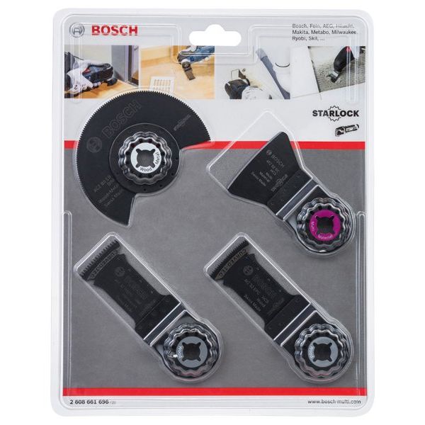 Bosch - Systemzubehör für Oszillator Starlock 2608661696 Boden-/Einbau-Set
