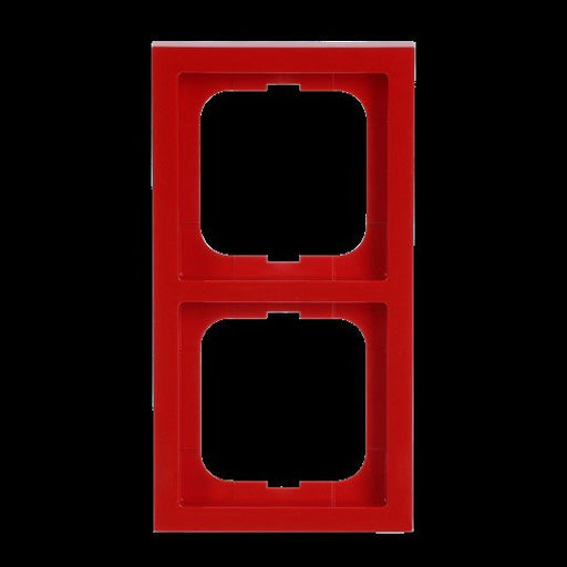 Busch-Jaeger - Abdeckrahmen Abdeckrahmen 1722-12-182K-101 rot RAL3020 − 1 Stück by Busch-Jaeger
