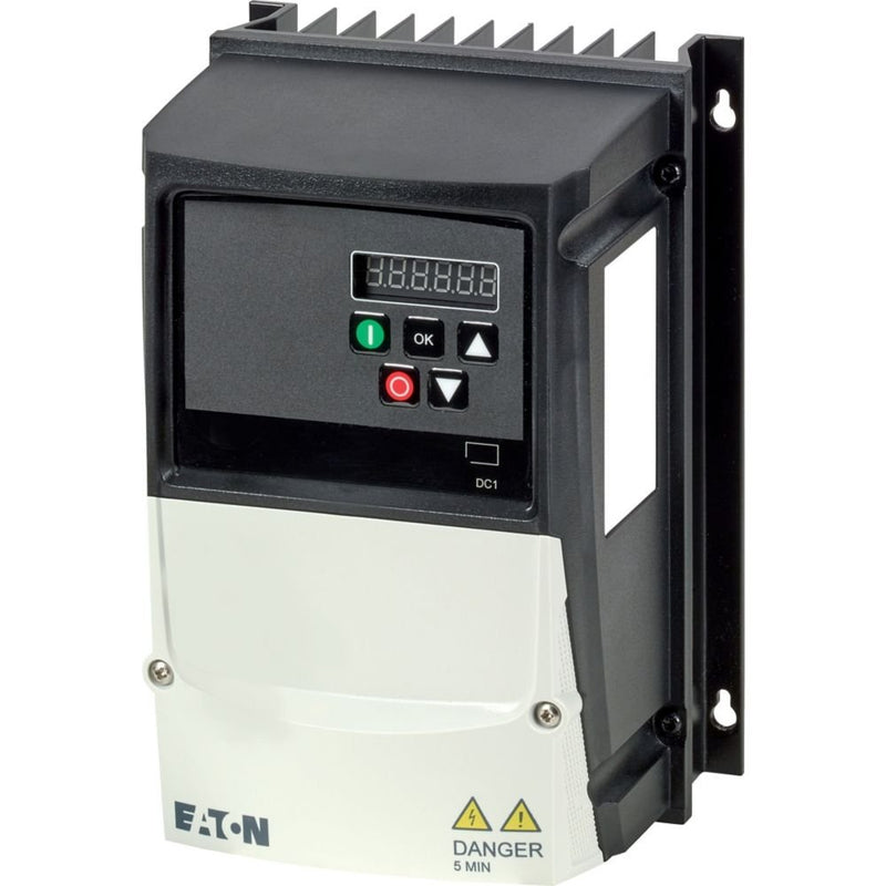 Eaton - Frequenzumrichter =< 1 kV Frequenzumrichter 3phasig DC1-322D3FN-A66OE1 230V 2.3A 0.37kW AC
