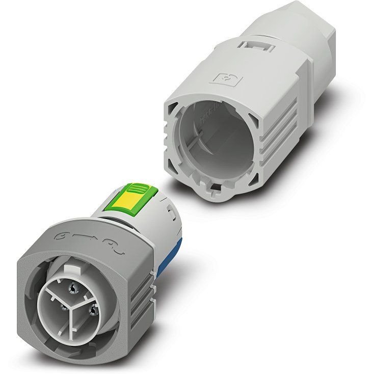 Phoenix Contact - Steckverbinder für steckbare Gebäudeinstallation Steckverbinder IPD PL 3P2,5 M GY − 1 Stück
