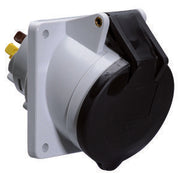 Bals Elektrotech - CEE-Anbausteckdose (IEC 60309) Anbausteckdose geneigt 16A 12864 4p 500V 7h IP44
