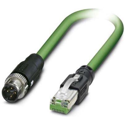 Phoenix Contact - Konfektioniertes Sensor-Aktor-Kabel Netzwerkkabel NBC-MSD/5 #1407501 CAT5 RAL6018  − 1 Stück