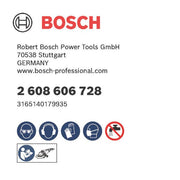 Bosch - Trenn-/Schleifscheibe PRO R574 Fiberscheibe, 2608606728 115 mm, G80