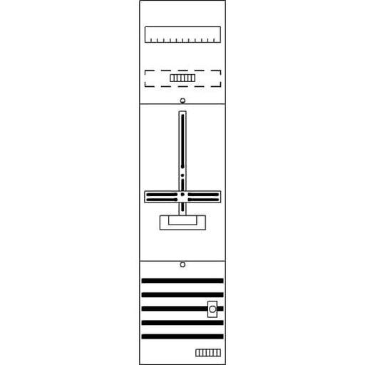 Striebel&amp;John - Zählerfeld Zählerfeld DF17S04 7RE 1S vorverdrahtet − 1 Stück by Striebel&amp;John
