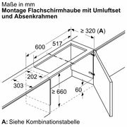 Bosch - Zubehör/Ersatzteile für Dunstabzugshauben Absenkrahmen DSZ4660