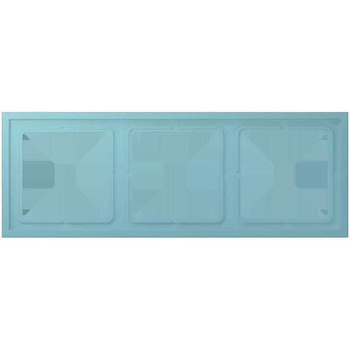 Jung - Abdeckrahmen Rahmen 3-fach LCZ 983 BF 213 ceruleen moyen