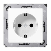 Jung - Steckdose SCHUKO Steckdose ABA 1520 BF WW alpinweiß